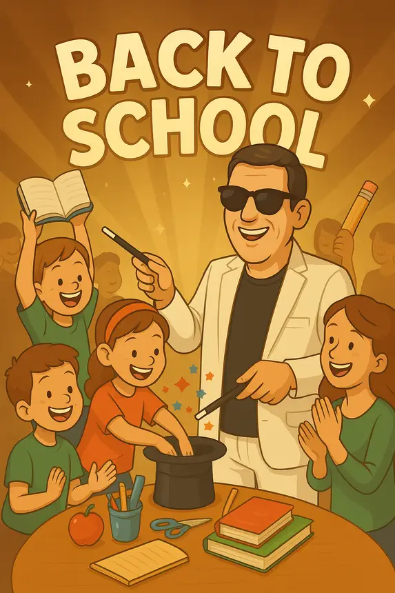 Back to school | Magic Vladimir | Mađioničarska predstava za djecu